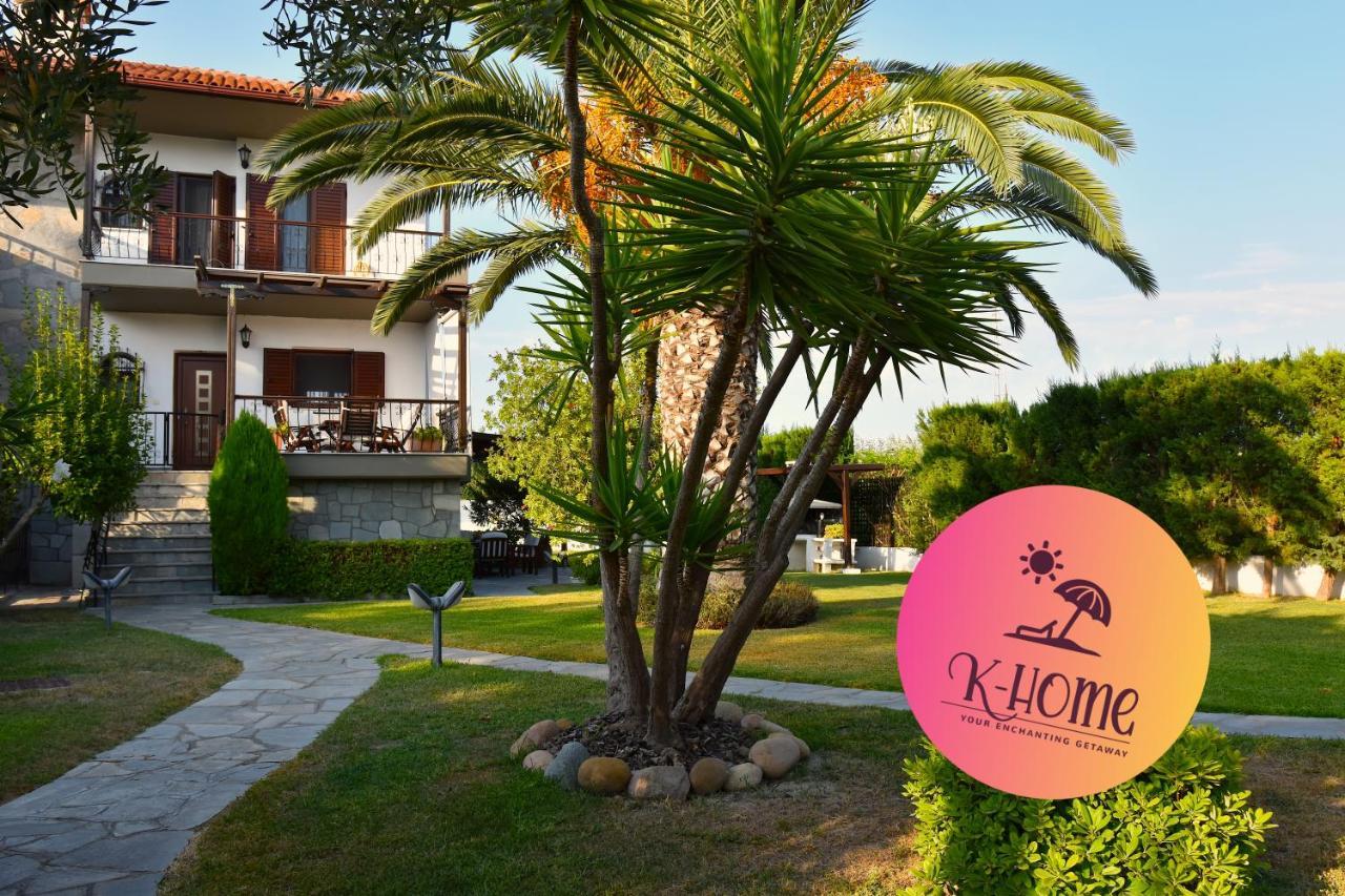 K-Home Villa, Your Enchanting Getaway Pefkochori Dış mekan fotoğraf