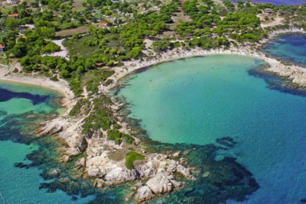 K-Home Villa, Your Enchanting Getaway Pefkochori Dış mekan fotoğraf