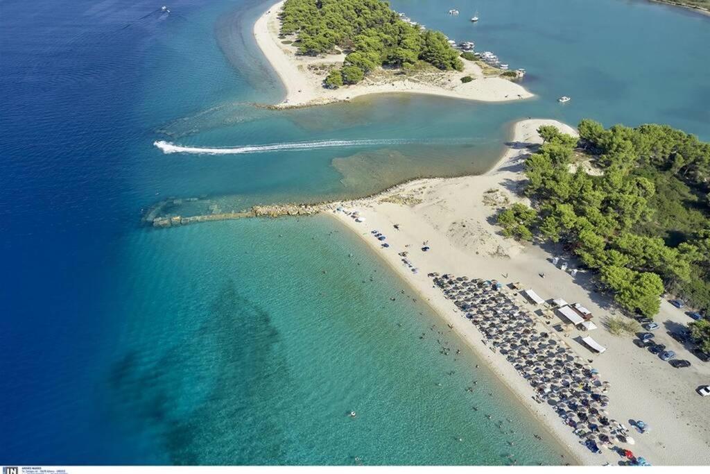K-Home Villa, Your Enchanting Getaway Pefkochori Dış mekan fotoğraf