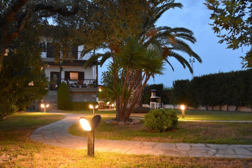 K-Home Villa, Your Enchanting Getaway Pefkochori Dış mekan fotoğraf