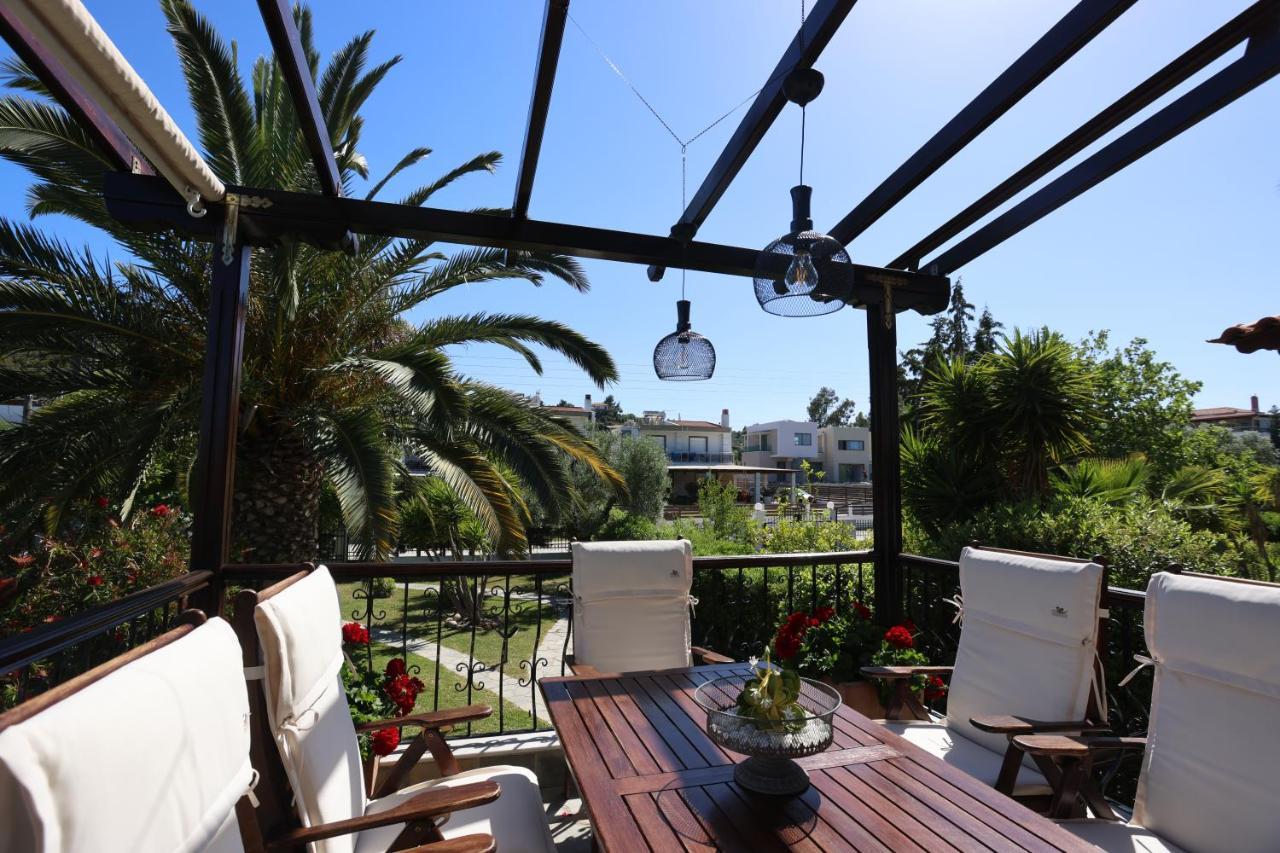 K-Home Villa, Your Enchanting Getaway Pefkochori Dış mekan fotoğraf