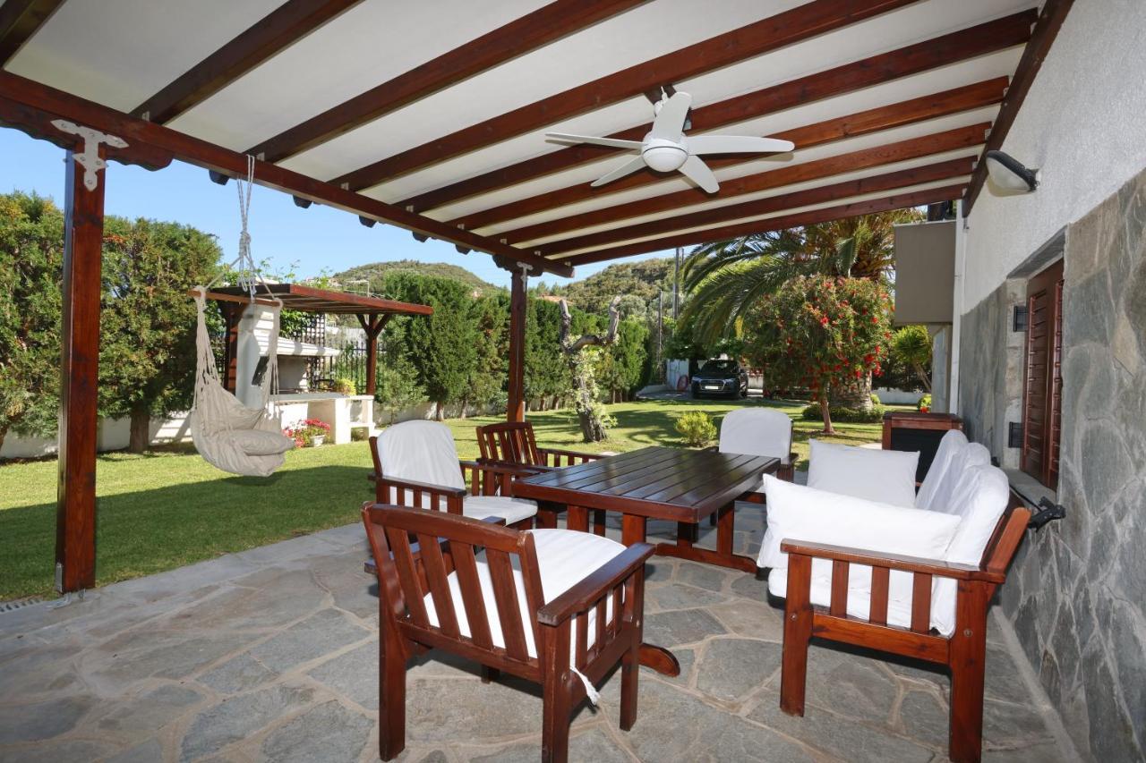 K-Home Villa, Your Enchanting Getaway Pefkochori Dış mekan fotoğraf